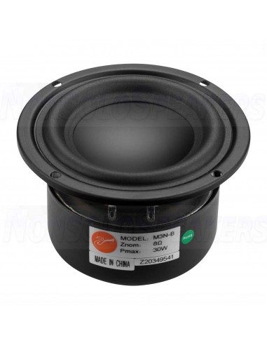 HiVi M3N-B 3" Damped Aluminum/Magnesium Cone Bass-midwoofer