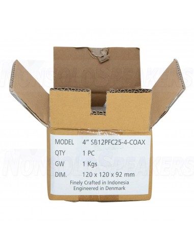 SB Acoustics SB12PFC25-4-COAX 4" Coaxial Midwoofer