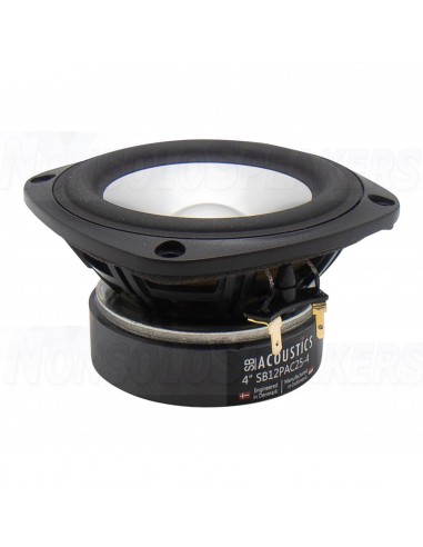 SB Acoustics SB12PAC25-4 4” Aluminium Cone Mid-range Woofer