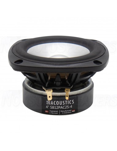 SB Acoustics SB12PAC25-4 4” Aluminium Cone Mid-range Woofer