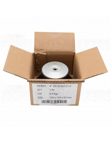 SB ACOUSTICS SB12CACS25-8 - 4" Midwoofer