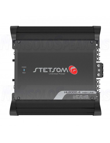 STETSOM HL2000.4 digital amplifier 4x545W - 1Ohm