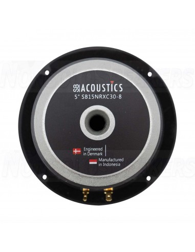 SB Acoustics SB15NRXC30-4 5" Midrange Woofer