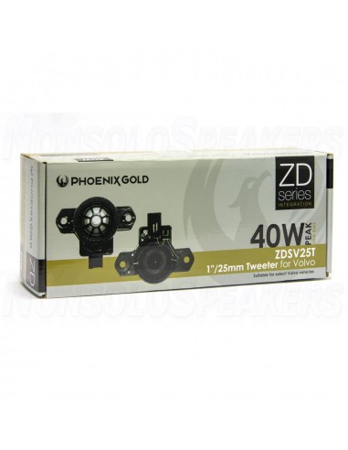 Phoenix Gold ZDSV25T 40W Volvo Tweeter Upgrade Kit