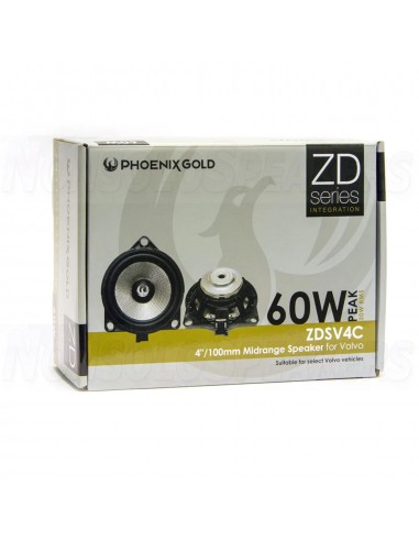 Phoenix Gold ZDSV4C 60W Volvo Speaker Upgrade Kit