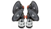 Phoenix Gold ZPRO654 x 4 + ZPROR25T Speakers kit
