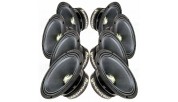 Phoenix Gold ZPR84 x8  midbass - midrange 8"  SPL Bundle 8pz