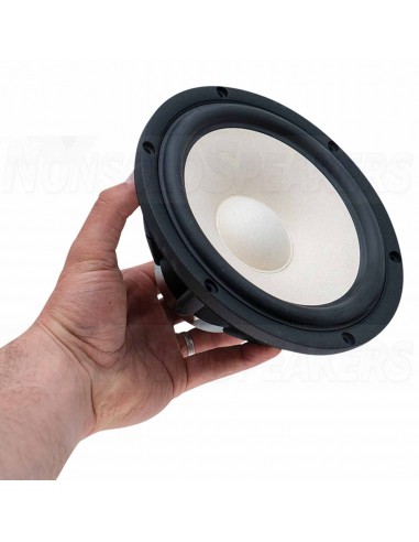 SB Acoustics Satori MW19PNW-8 7.5" White Egyptian Reed Cone Woofer