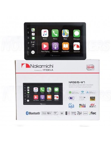 Nakamichi NA3615-W7 2 DIN 7" Multimedia Appradio