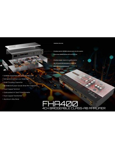 NAKAMICHI FHA400 4-channel amplifier Class A/B