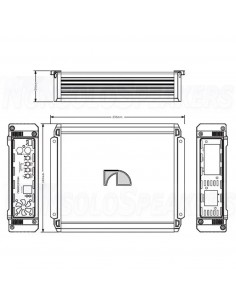 NAKAMICHI NRO-D3000.1 amplifier mono class D 2