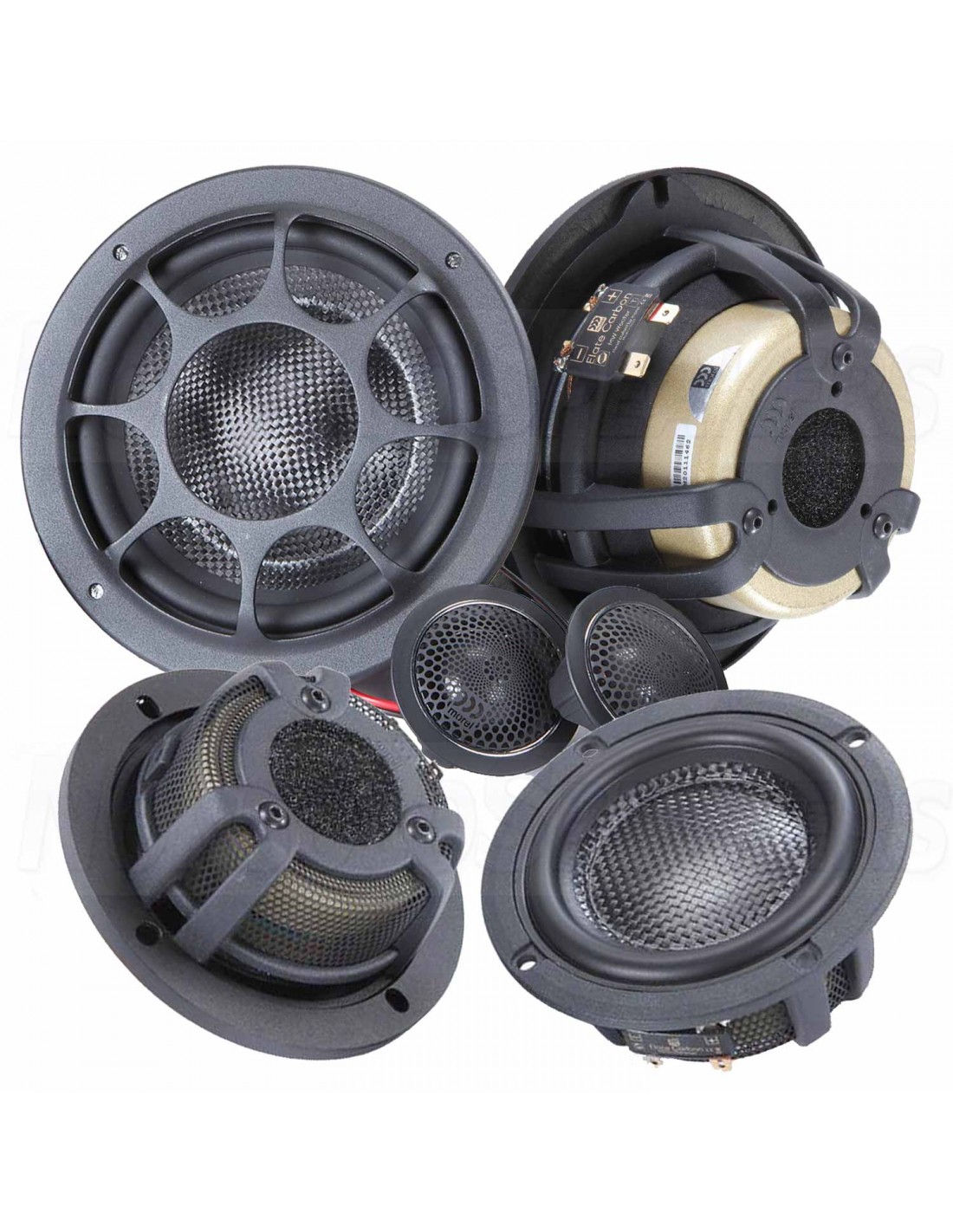 MOREL ELATE CARBON 53A - 13cm kit 3 Way Active