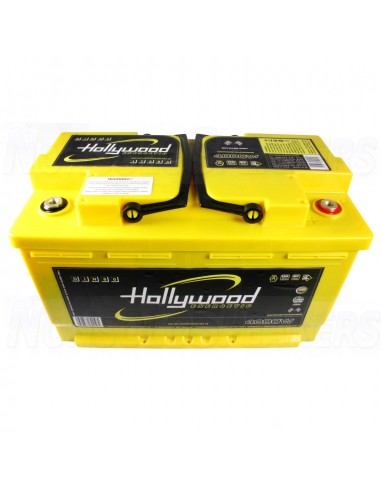 Hollywood DIN 80 Auto Battery 80 Ah 3500 A