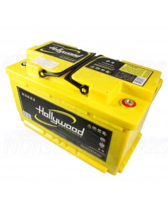 Hollywood DIN 80 Auto Battery 80 Ah 3500 A 2