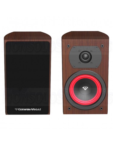 Cerwin Vega LA14E 4” 2-WAY BOOKSHELF PAIR SPEAKERS