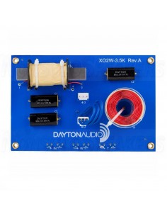 Dayton Audio XO2W-3.5K 2-Way Speaker Crossover 3,500 Hz Assembled