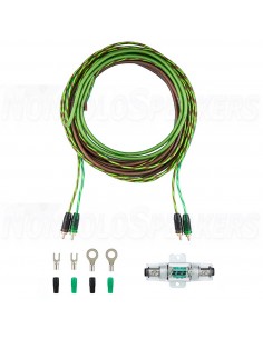 Deaf Bonce Machete MWK-102 6mm2 CCA cable kit for 2-channel amplifier