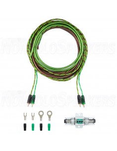 Deaf Bonce Machete MWK-102 6mm2 CCA cable kit for 2-channel amplifier