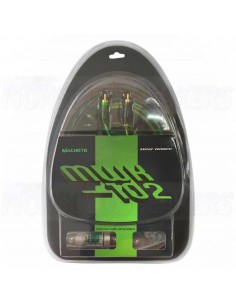 Deaf Bonce Machete MWK-102 6mm2 CCA cable kit for 2-channel amplifier 2