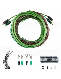 Deaf Bonce Machete MWK-82 10mm2 CCA cable-kit for 2-channel amplifiers