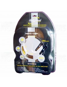 Hollywood CCA 24 Cable set with 21.4mm² cabling, CCA, incl. two-line speaker 2