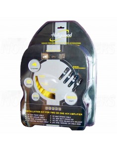 Hollywood CCA 40 Cable set with 53 qmm cabling, CCA, for 4CH amplifier, incl. two-line speaker 2
