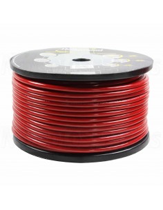 Hollywood CCA PCR 8 9.6 qmm power cable, CCA, medium flexibility, red