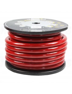 Hollywood CCA PCR 0 - 53 qmm power cable, CCA, medium flexible, red