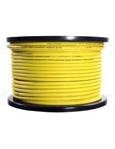 Hollywood PRO PCY 8 - 9.6 qmm power cable, OFC, flexible, yellow