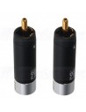 30782LG - Connector RCA Ramm Audio Gold (pair)