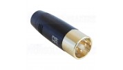 60100-G - XLR Male Ramm Audio connector (pair)