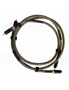 RAMM AUDIO ELITE 8 RCA Cables OCC Copper Cryo Gold Plated 1m (Pair) 2