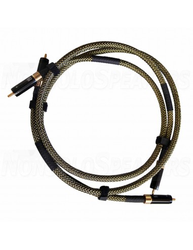 RAMM AUDIO ELITE 8 RCA Cables OCC Copper Cryo Gold Plated 1m (Pair)