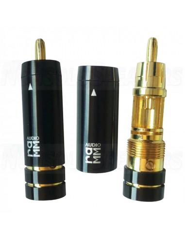 Ramm Audio 30892GT RCA connectors (pair)