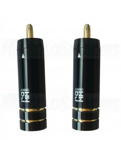 Ramm Audio 30892GT RCA connectors (pair) 2