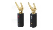 RAMM AUDIO 50400-GT Spades Gold plated Red Copper Ø8mm (Pair)