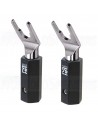 RAMM AUDIO 50400-RT Spades Rhodium plated Red Copper Ø8mm (Pair)