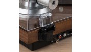 Dayton Audio  TT-1BTW Turntable with USB, Bluetooth, Audio-Technica AT-VM95E WOOD.