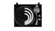 Dayton Audio TT-1BTB Turntable with USB, Bluetooth, Audio-Technica AT-VM95E GLOSS.