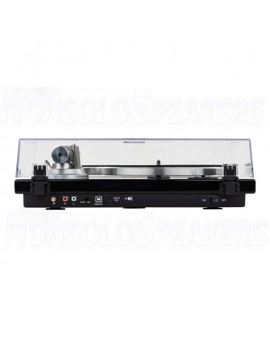 Dayton Audio TT-1BTB Turntable with USB, Bluetooth, Audio-Technica AT-VM95E GLOSS.