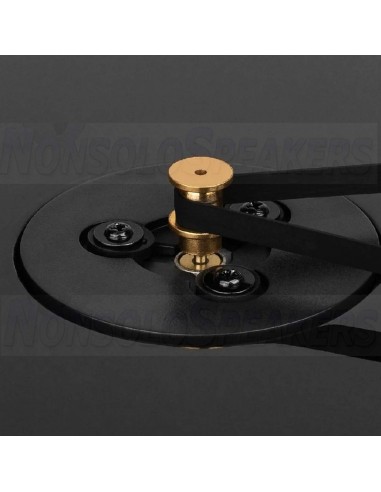Dayton Audio TT-1BTB Turntable with USB, Bluetooth, Audio-Technica AT-VM95E GLOSS.