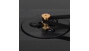 Dayton Audio TT-1BTB Turntable with USB, Bluetooth, Audio-Technica AT-VM95E GLOSS.