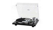 Dayton Audio TT-1BTB Turntable with USB, Bluetooth, Audio-Technica AT-VM95E GLOSS.