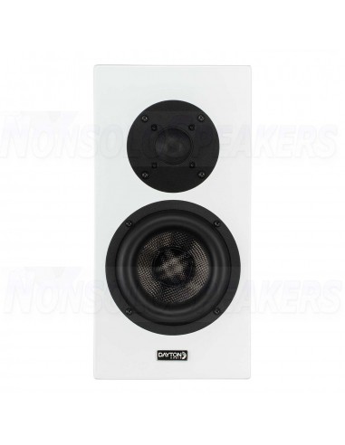 Dayton Audio OPAL1 Bookshelf Speaker Pair Gloss White
