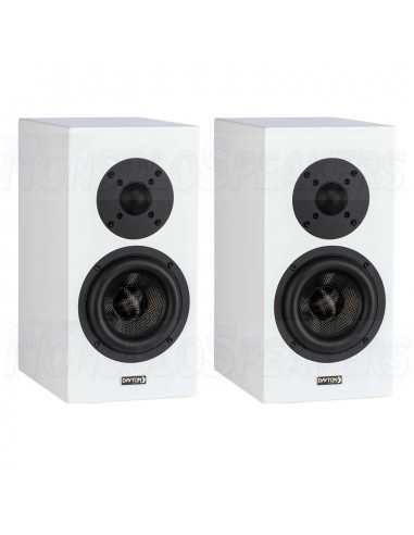 Dayton Audio OPAL1 Bookshelf Speaker Pair Gloss White