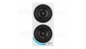 Dayton Audio OPAL1 Bookshelf Speaker Pair Gloss White