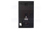 Wall speaker system DLS Flatbox Midi Satin Black
