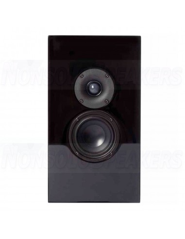 Wall speaker system DLS Flatbox Midi Satin Black
