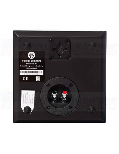 Wall speaker system DLS Flatbox Slim Mini Black