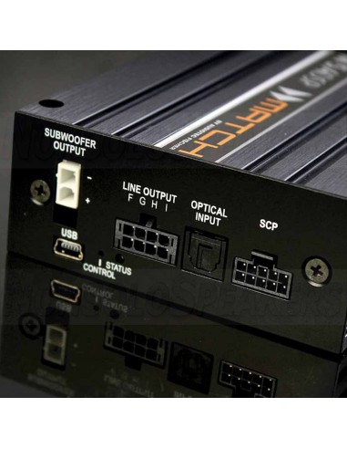 MATCH M 5.4DSP - AMPLIFIER 5 CHANNEL WITH 9 CH DSP